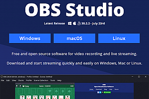 OBS Studio 是一款用于实时流媒体和屏幕录制的软件