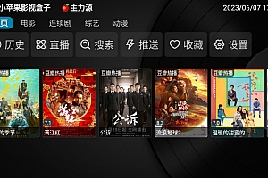 小苹果影视盒子内置线路资源.apk 最新修复版