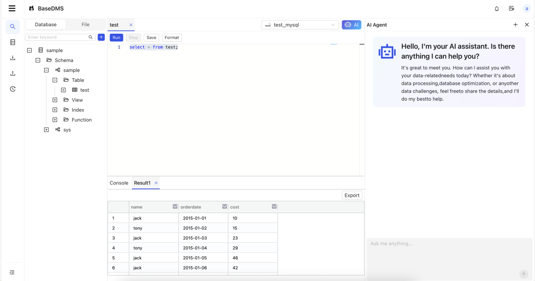 一个开源、免费且 AI 驱动的智能数据管理系统,支持MySQL、Oracle等多种数据库!-4 一个开源、免费且 AI 驱动的智能数据管理系统,支持MySQL、Oracle等多种数据库!