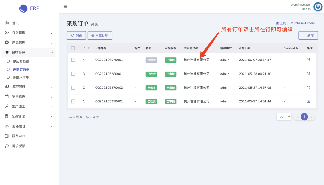 一款开源免费、功能全面、界面美观进销存系统-2 一款开源免费、功能全面、界面美观进销存系统