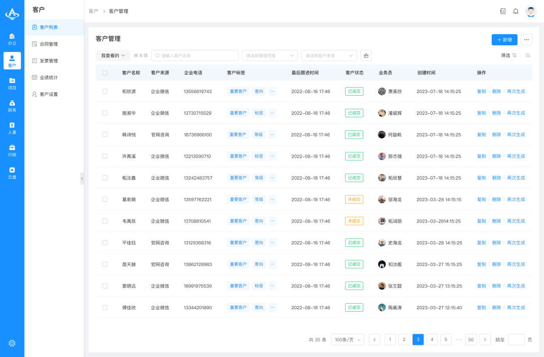一款项目代码 100% 开源、功能全面、支持免费商用的 OA 办公系统,前后端分离,方便二次开发!-5 一款项目代码 100% 开源、功能全面、支持免费商用的 OA 办公系统,前后端分离,方便二次开发!