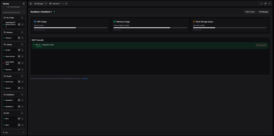 一个开源、永久免费、自托管的一体化服务器管理平台-4 一个开源、永久免费、自托管的一体化服务器管理平台