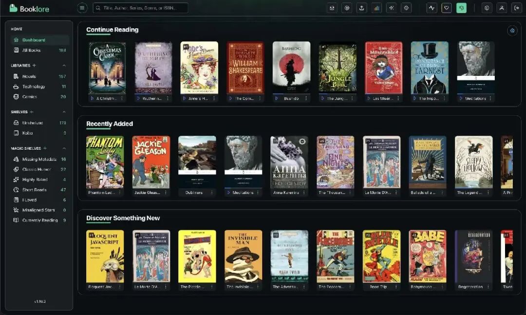 一款开源免费、自托管的电子书管理 Web 应用,支持 PDF 和 ePub 电子书格式!-1 一款开源免费、自托管的电子书管理 Web 应用,支持 PDF 和 ePub 电子书格式!