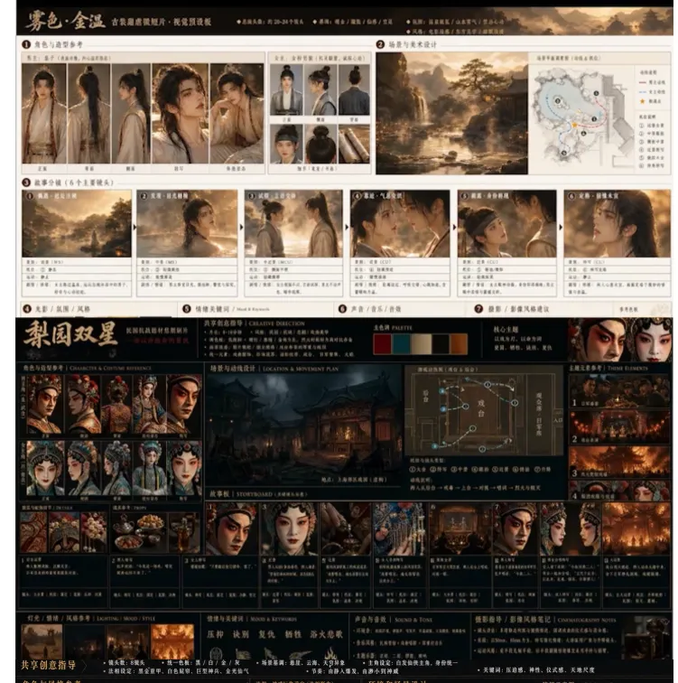 Image制作AI视频即梦seedance2.0故事版分镜提示词指令模版教程-5 Image制作AI视频即梦seedance2.0故事版分镜提示词指令模版教程