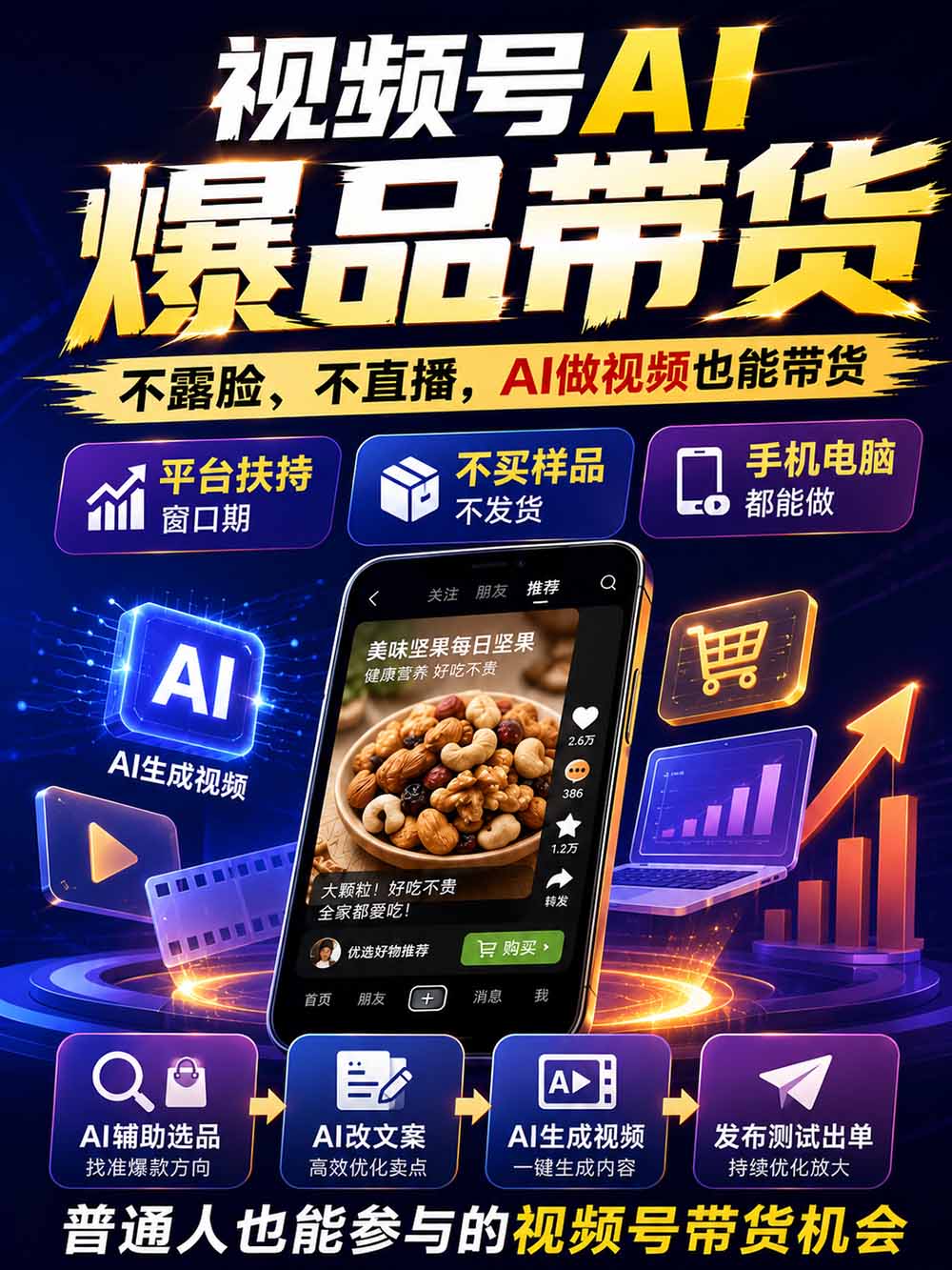 (20537期)2026视频号AI爆品带货训练营-9月开课|不露脸不直播,AI做视频发视频号,有人下单,你赚佣金,轻松单日佣金1000+-2 (20537期)2026视频号AI爆品带货训练营-9月开课|不露脸不直播,AI做视频发视频号,有人下单,你赚佣金,轻松单日佣金1000+