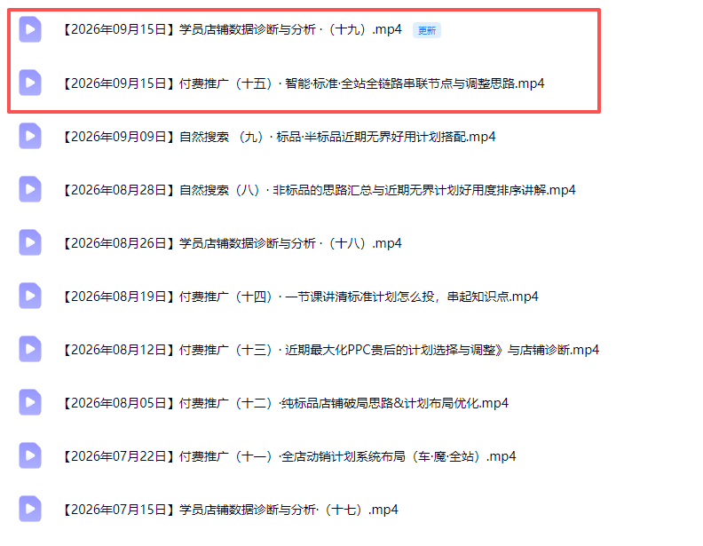 (21105期)2026淘宝电商终局之战VIP课-更新1022:自然搜索+直通车+无界+精准人群,系统掌握测款动销与全店推广布局方法插图1百创网-源码交易平台_网站源码_商城源码_小程序源码 (21105期)2026淘宝电商终局之战VIP课-更新1022:自然搜索+直通车+无界+精准人群,系统掌握测款动销与全店推广布局方法