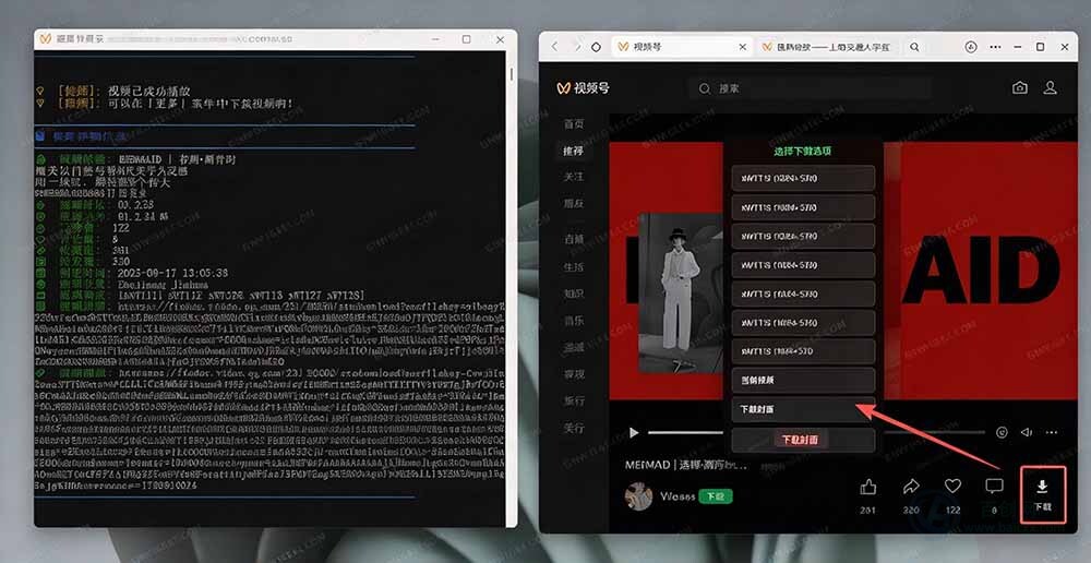 (20967期)Github热门工具,视频号下载神器又来了!一键注入下载按钮,轻松下载,使用便捷 wx_channel插图6百创网-源码交易平台_网站源码_商城源码_小程序源码 (20967期)Github热门工具,视频号下载神器又来了!一键注入下载按钮,轻松下载,使用便捷 wx_channel
