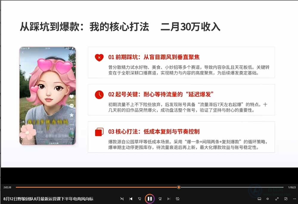 (21002期)2026新版AI短视频带货实战课-更新10月17:抖音+快手+视频号三大平台,系统掌握AI内容与电商运营玩法插图1百创网-源码交易平台_网站源码_商城源码_小程序源码 (21002期)2026新版AI短视频带货实战课-更新10月17:抖音+快手+视频号三大平台,系统掌握AI内容与电商运营玩法